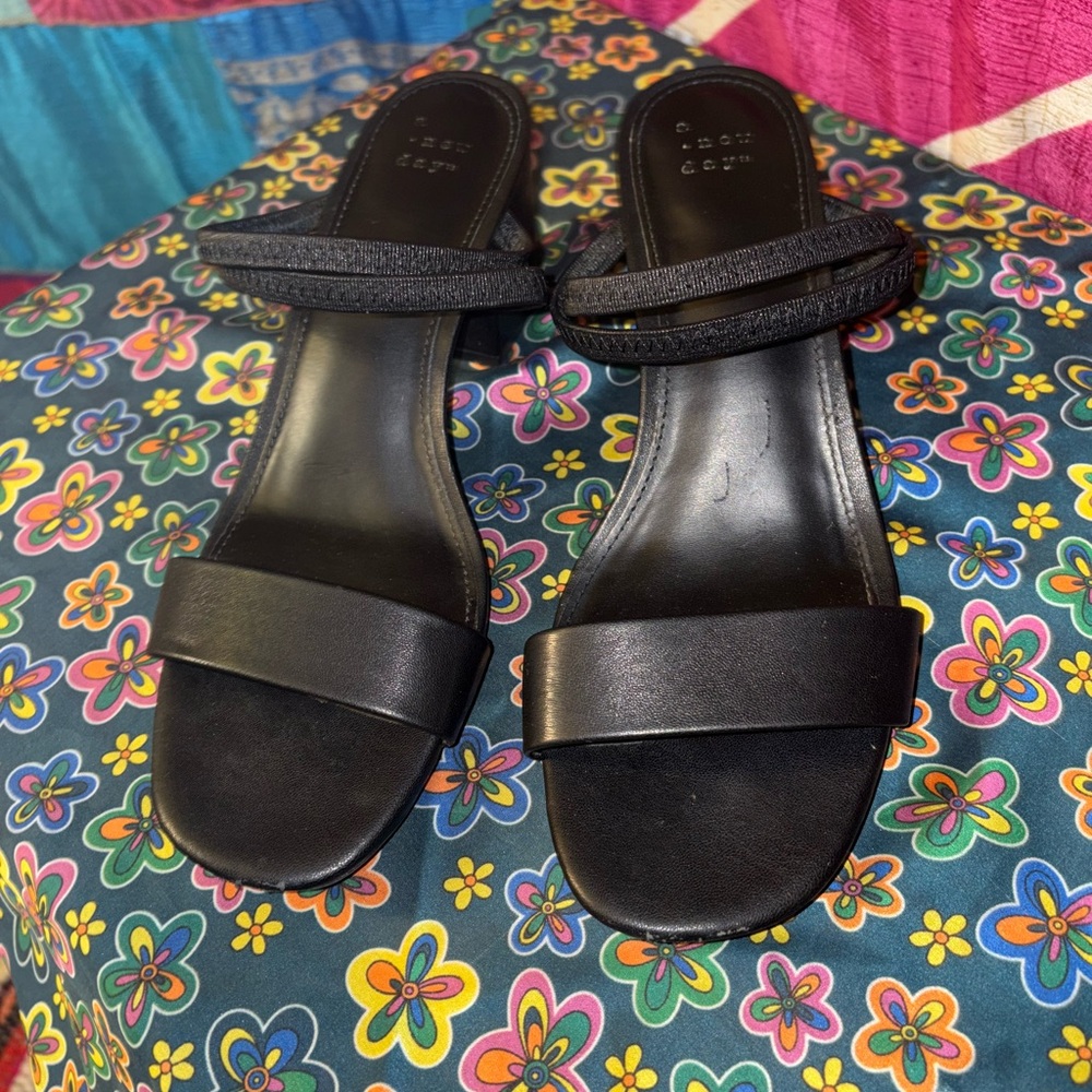 A New Day black mules